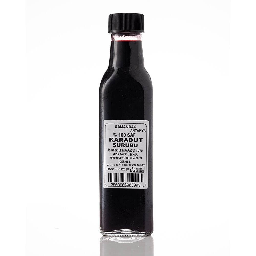Samandağ Saf Karadut Şurubu (300 gr)